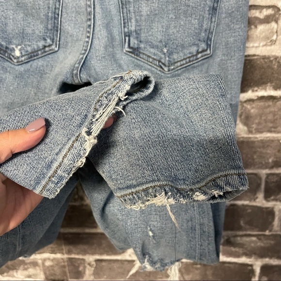 Agolde Toni mid rise straight jeans pristine - Picture 9 of 10